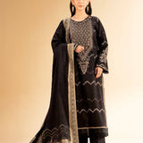 3 Piece - Jacquard Embroidered Suit - 42501398