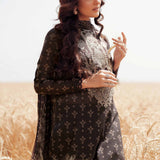 3 Piece - Digital Printed Embroidered Suit - 42502047