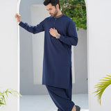 Blue Shalwar Qameez